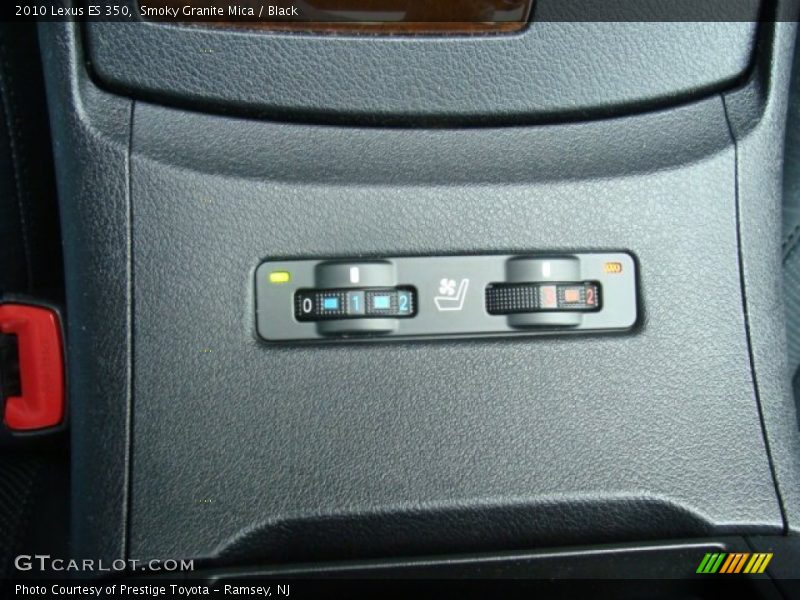 Smoky Granite Mica / Black 2010 Lexus ES 350