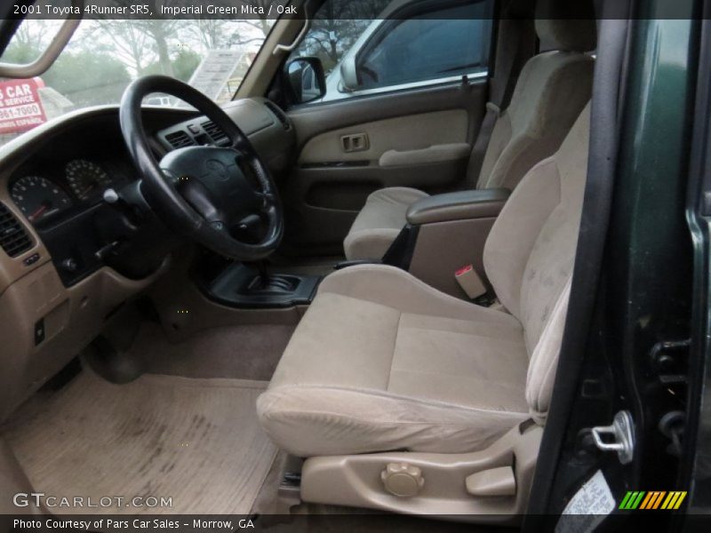 Imperial Green Mica / Oak 2001 Toyota 4Runner SR5