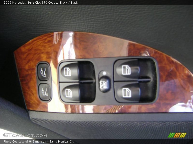 Black / Black 2006 Mercedes-Benz CLK 350 Coupe