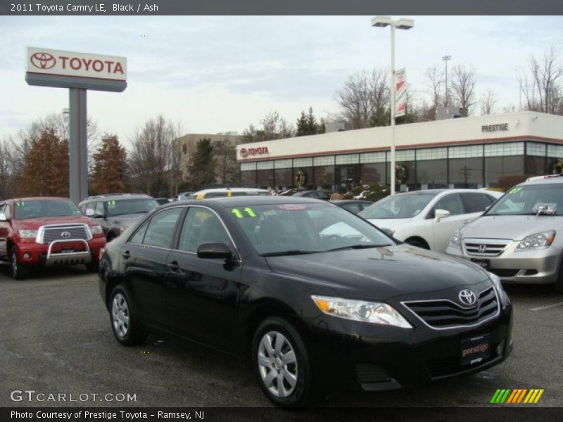 Black / Ash 2011 Toyota Camry LE