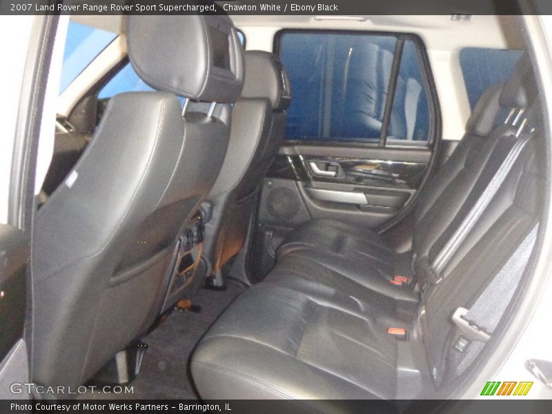 Chawton White / Ebony Black 2007 Land Rover Range Rover Sport Supercharged