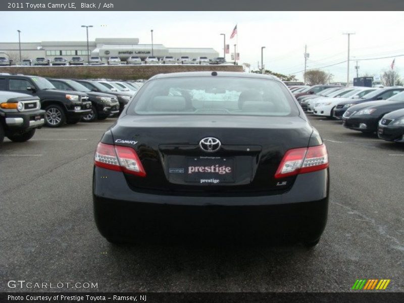 Black / Ash 2011 Toyota Camry LE