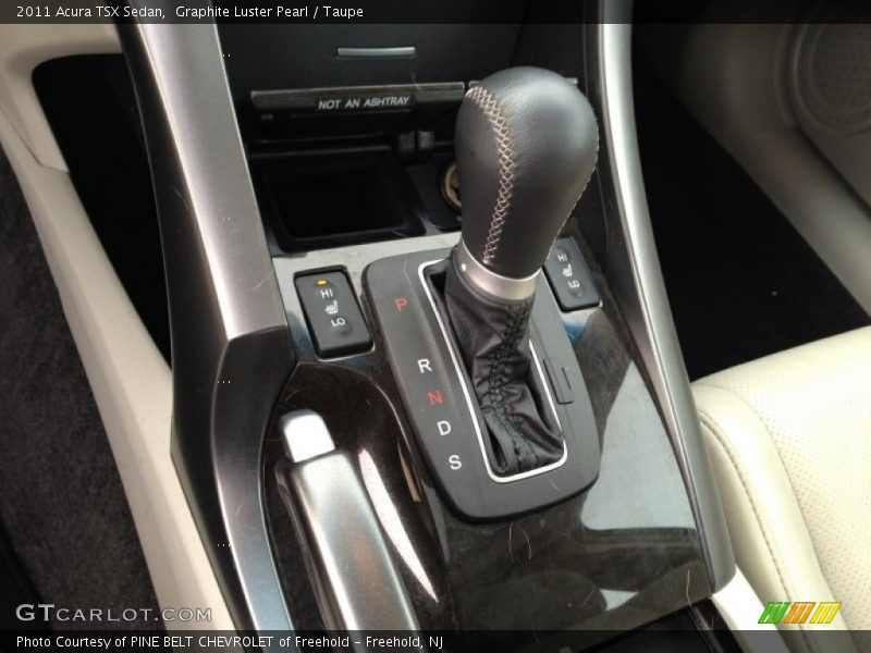 Graphite Luster Pearl / Taupe 2011 Acura TSX Sedan