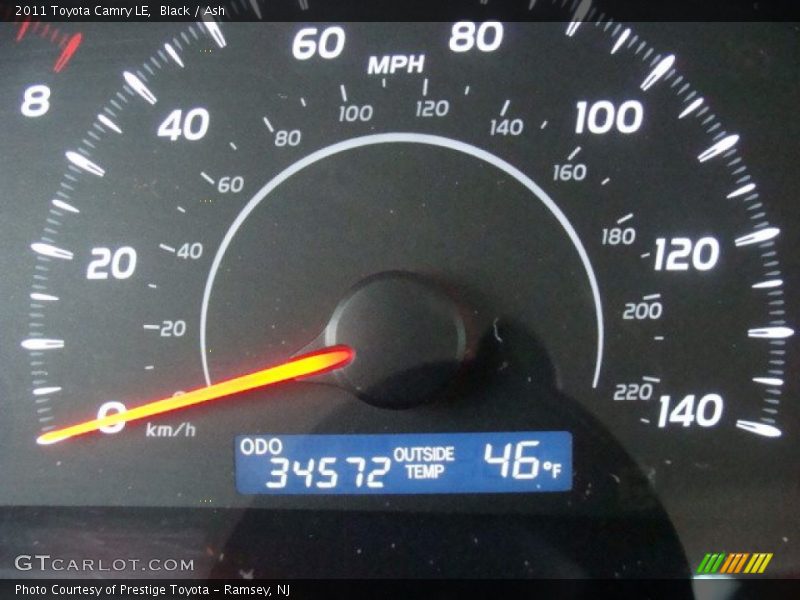 Black / Ash 2011 Toyota Camry LE