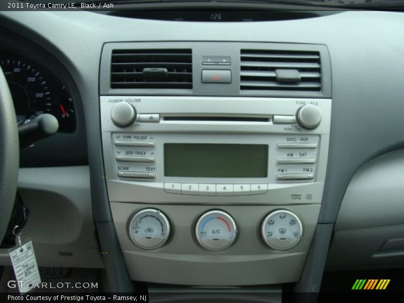 Black / Ash 2011 Toyota Camry LE