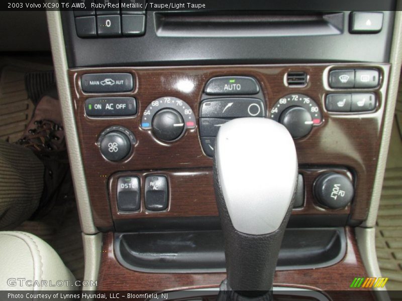 Ruby Red Metallic / Taupe/Light Taupe 2003 Volvo XC90 T6 AWD