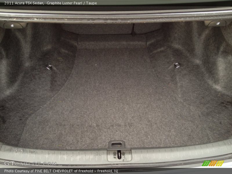 Graphite Luster Pearl / Taupe 2011 Acura TSX Sedan