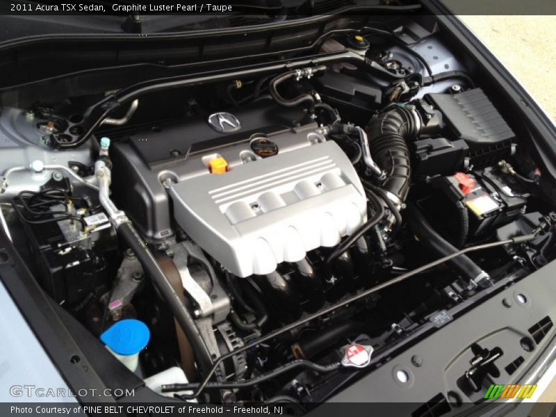 Graphite Luster Pearl / Taupe 2011 Acura TSX Sedan