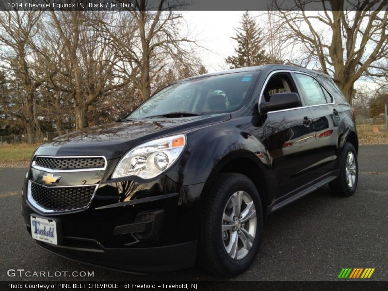 Black / Jet Black 2014 Chevrolet Equinox LS