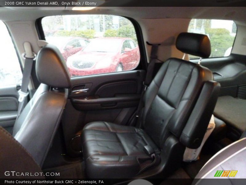 Onyx Black / Ebony 2008 GMC Yukon Denali AWD
