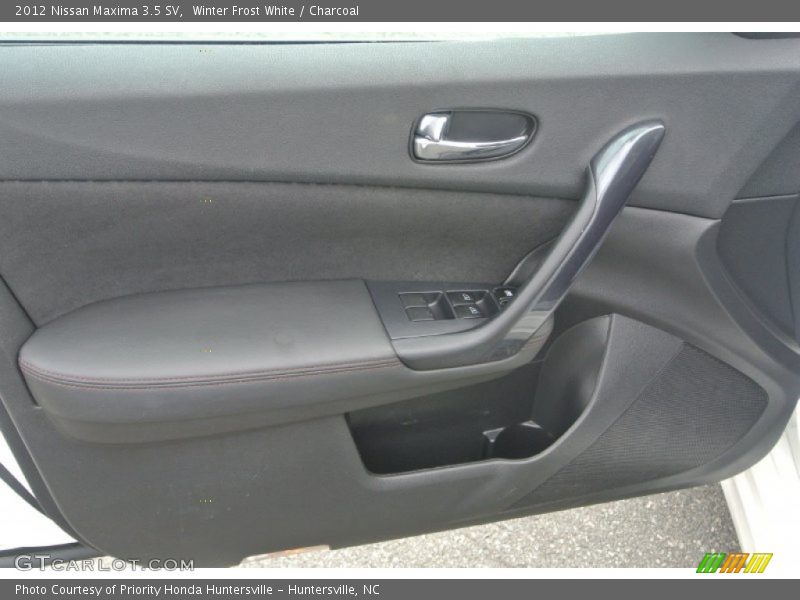 Winter Frost White / Charcoal 2012 Nissan Maxima 3.5 SV