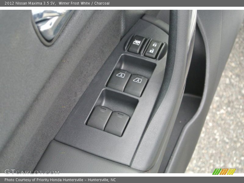 Winter Frost White / Charcoal 2012 Nissan Maxima 3.5 SV