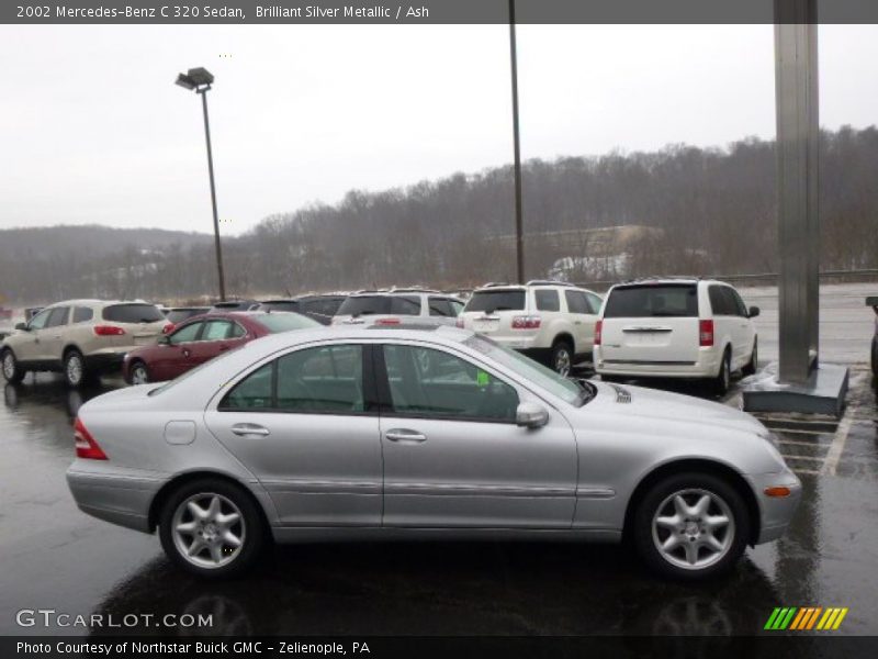 Brilliant Silver Metallic / Ash 2002 Mercedes-Benz C 320 Sedan