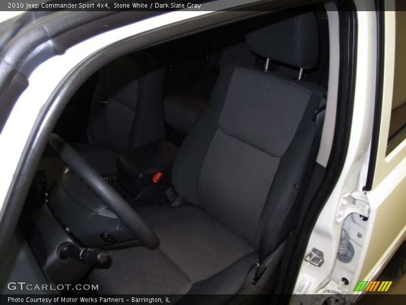 Stone White / Dark Slate Gray 2010 Jeep Commander Sport 4x4