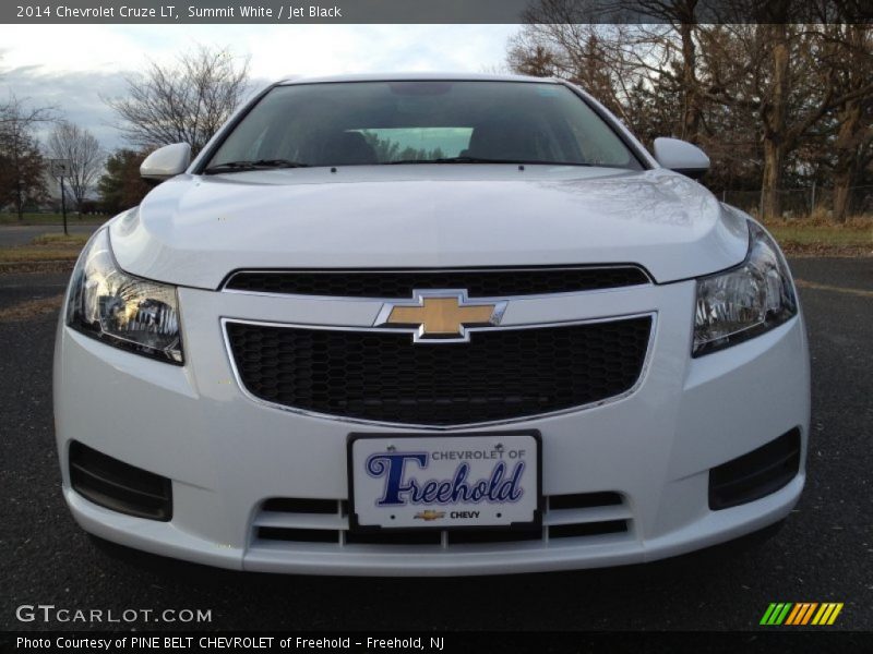 Summit White / Jet Black 2014 Chevrolet Cruze LT