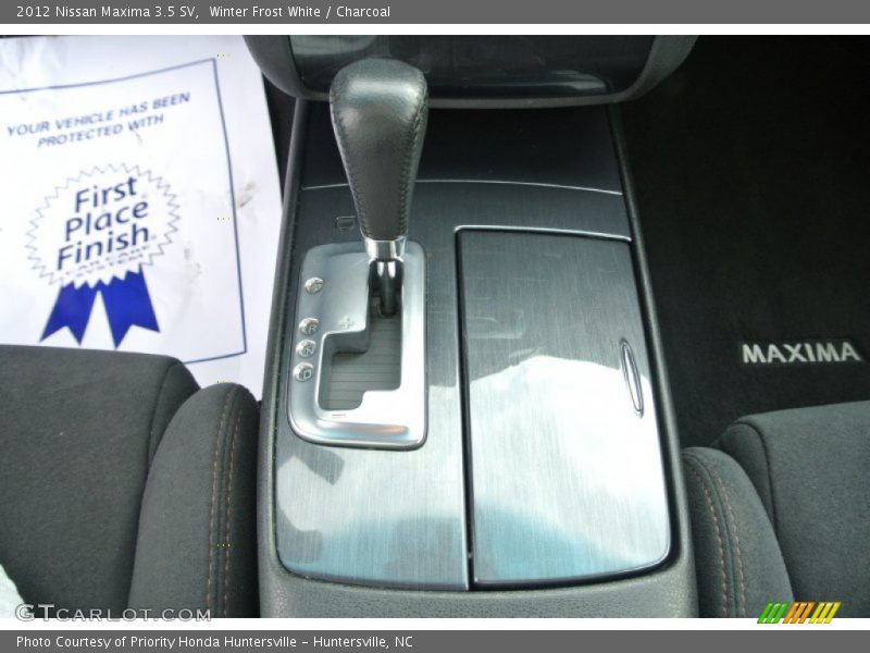 Winter Frost White / Charcoal 2012 Nissan Maxima 3.5 SV