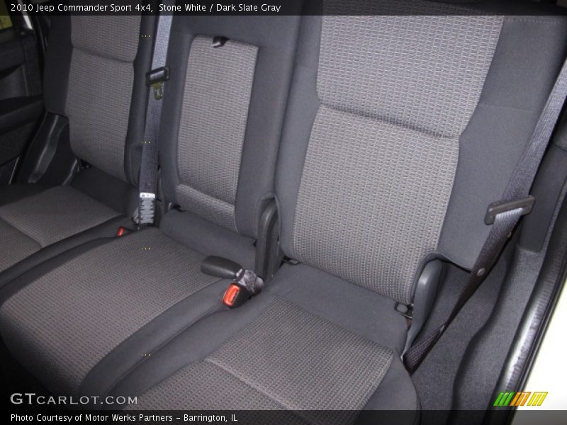 Stone White / Dark Slate Gray 2010 Jeep Commander Sport 4x4