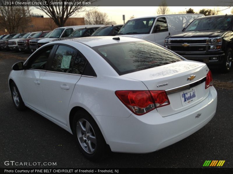 Summit White / Jet Black 2014 Chevrolet Cruze LT