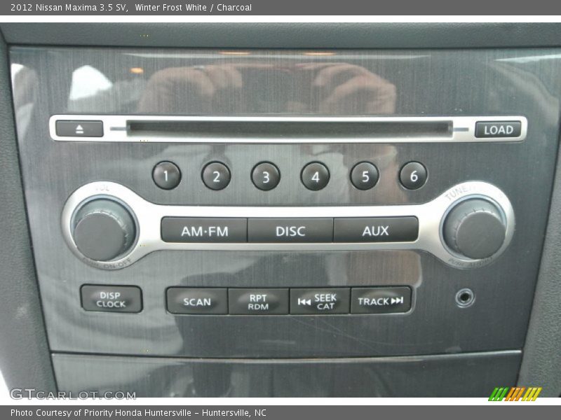 Winter Frost White / Charcoal 2012 Nissan Maxima 3.5 SV