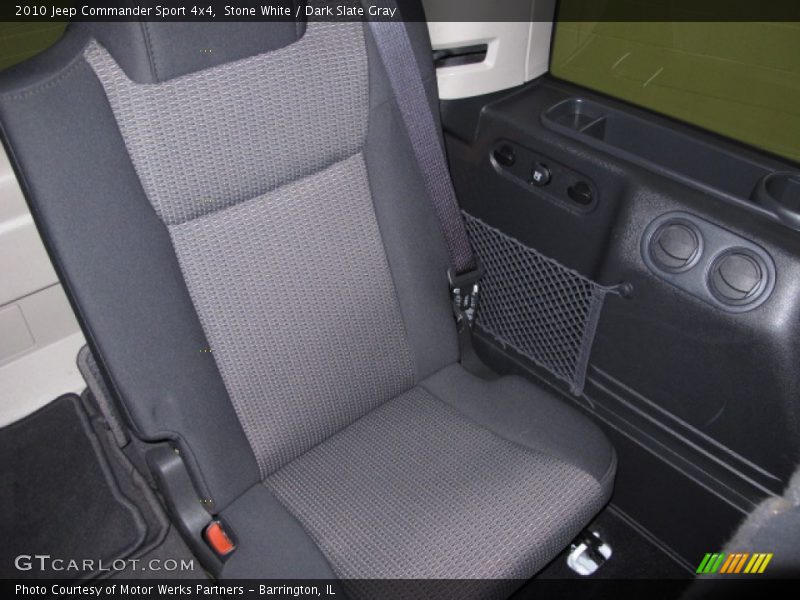 Stone White / Dark Slate Gray 2010 Jeep Commander Sport 4x4