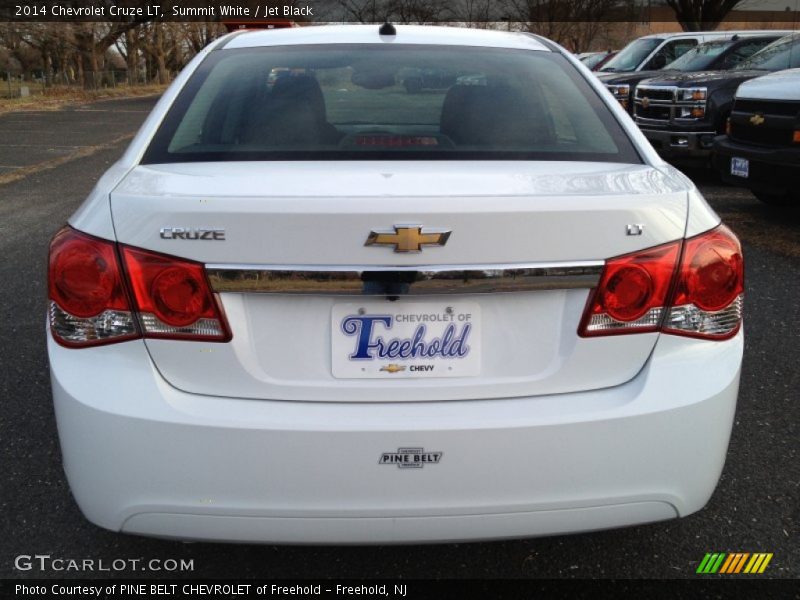 Summit White / Jet Black 2014 Chevrolet Cruze LT