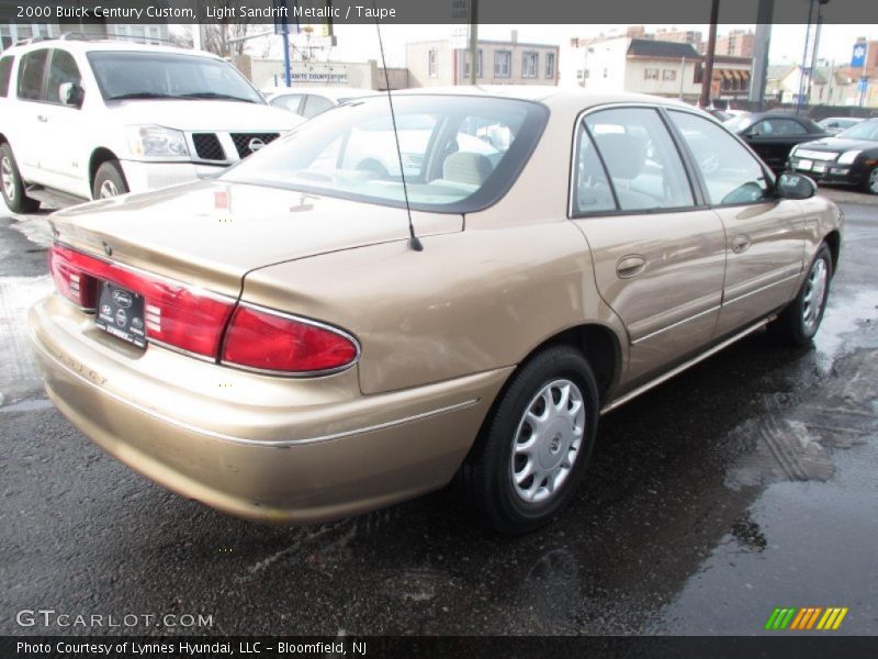 Light Sandrift Metallic / Taupe 2000 Buick Century Custom