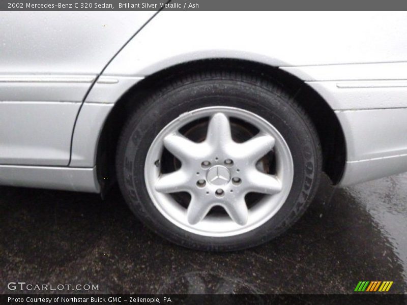 Brilliant Silver Metallic / Ash 2002 Mercedes-Benz C 320 Sedan