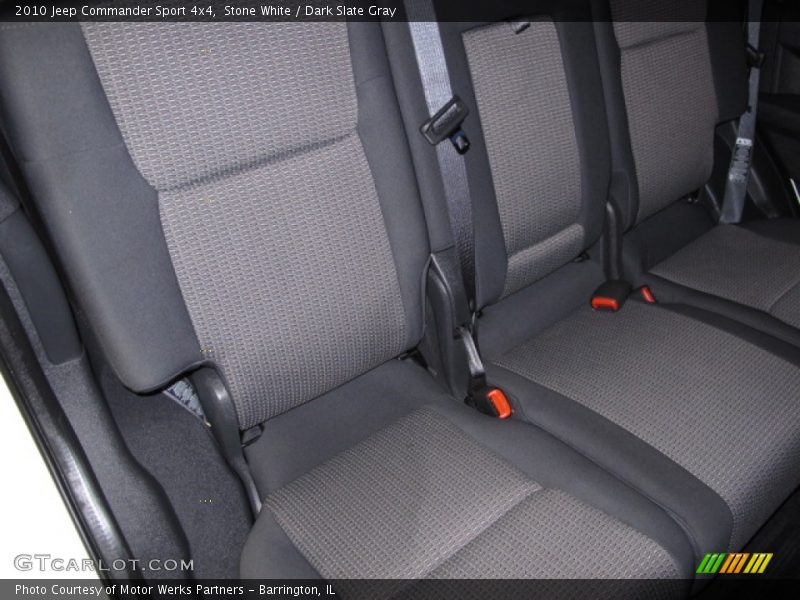 Stone White / Dark Slate Gray 2010 Jeep Commander Sport 4x4
