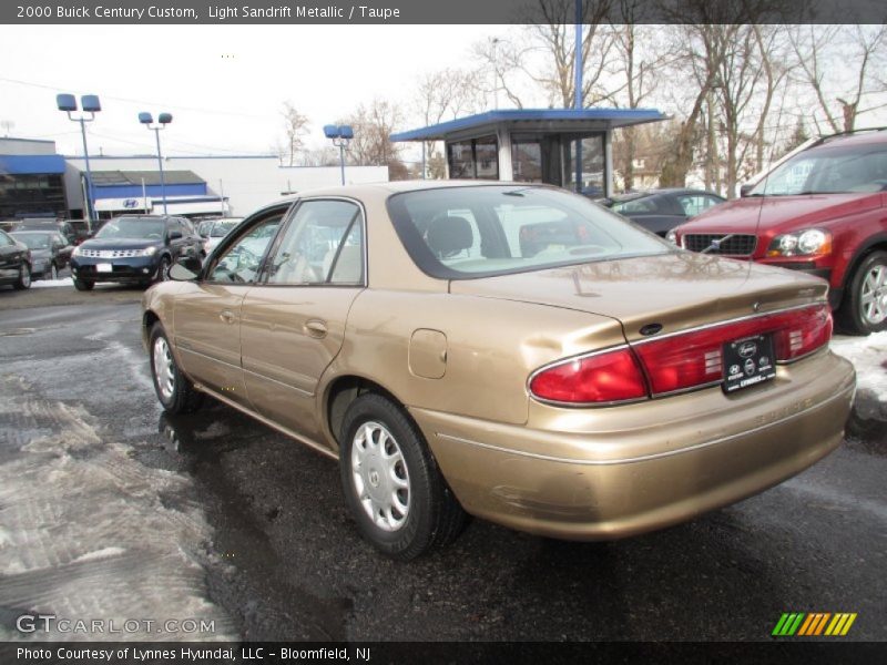 Light Sandrift Metallic / Taupe 2000 Buick Century Custom