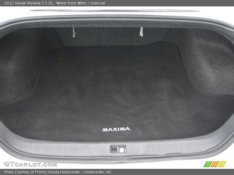 Winter Frost White / Charcoal 2012 Nissan Maxima 3.5 SV