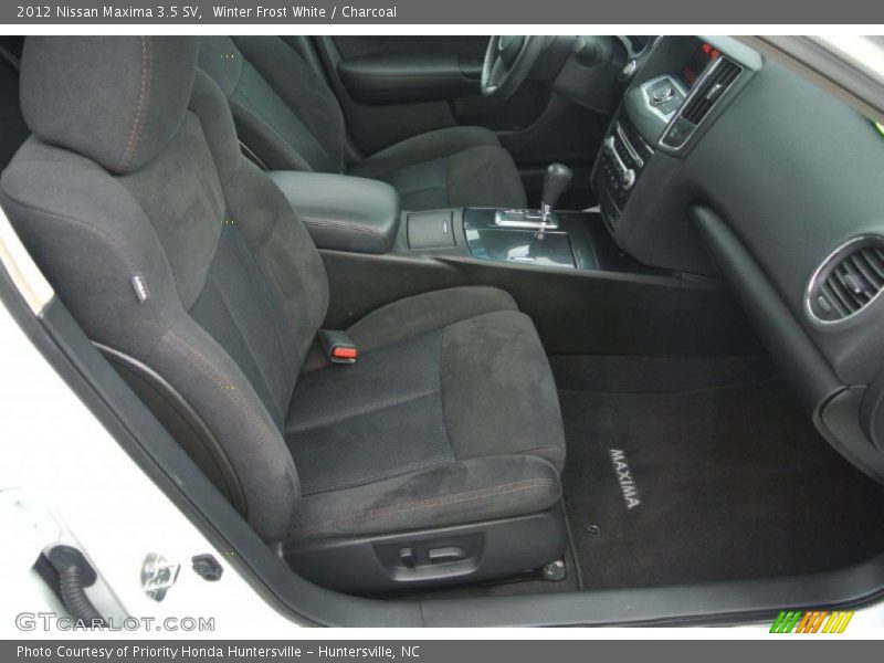 Winter Frost White / Charcoal 2012 Nissan Maxima 3.5 SV