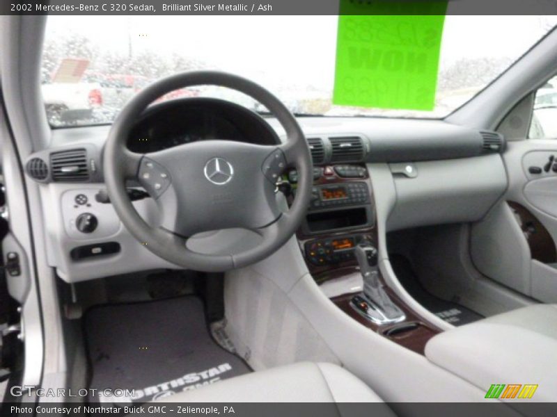 Brilliant Silver Metallic / Ash 2002 Mercedes-Benz C 320 Sedan