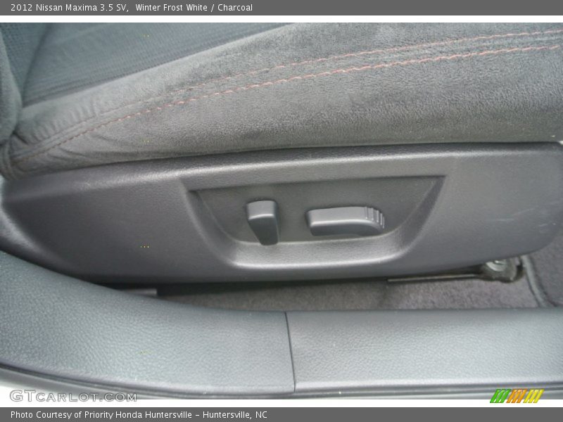 Winter Frost White / Charcoal 2012 Nissan Maxima 3.5 SV