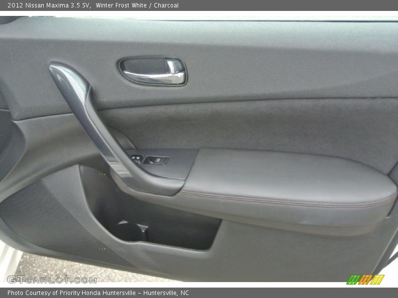 Winter Frost White / Charcoal 2012 Nissan Maxima 3.5 SV