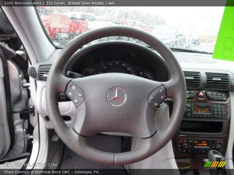 Brilliant Silver Metallic / Ash 2002 Mercedes-Benz C 320 Sedan