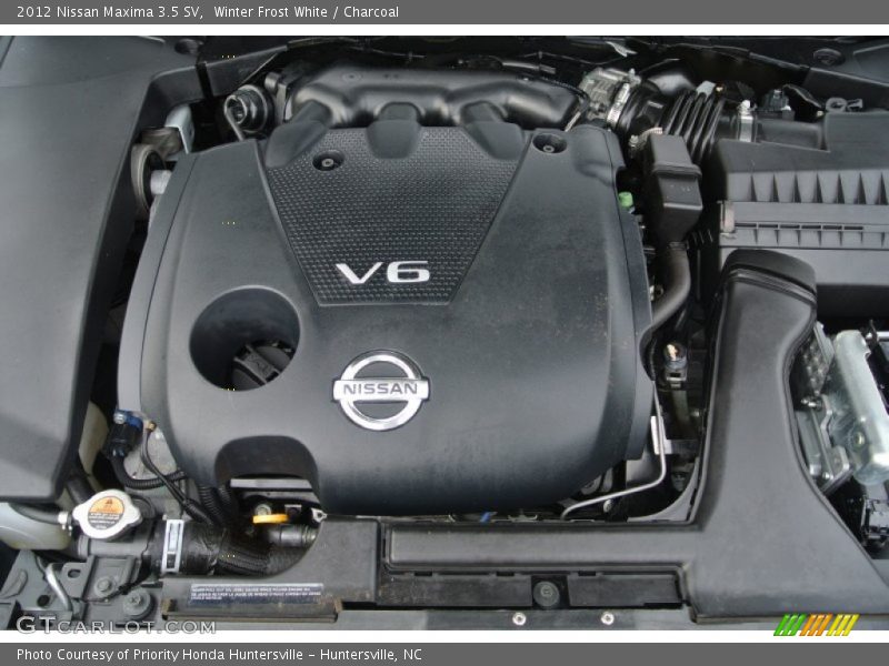 Winter Frost White / Charcoal 2012 Nissan Maxima 3.5 SV
