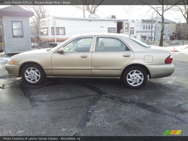 Mojave Beige Mica / Beige 2000 Mazda 626 LX