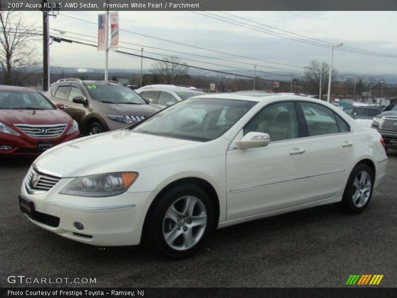 Front 3/4 View of 2007 RL 3.5 AWD Sedan