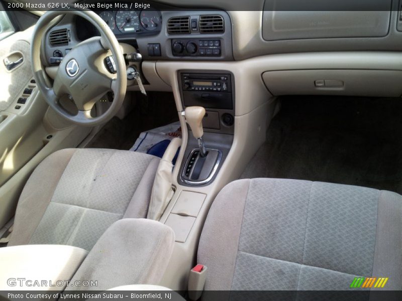 Mojave Beige Mica / Beige 2000 Mazda 626 LX