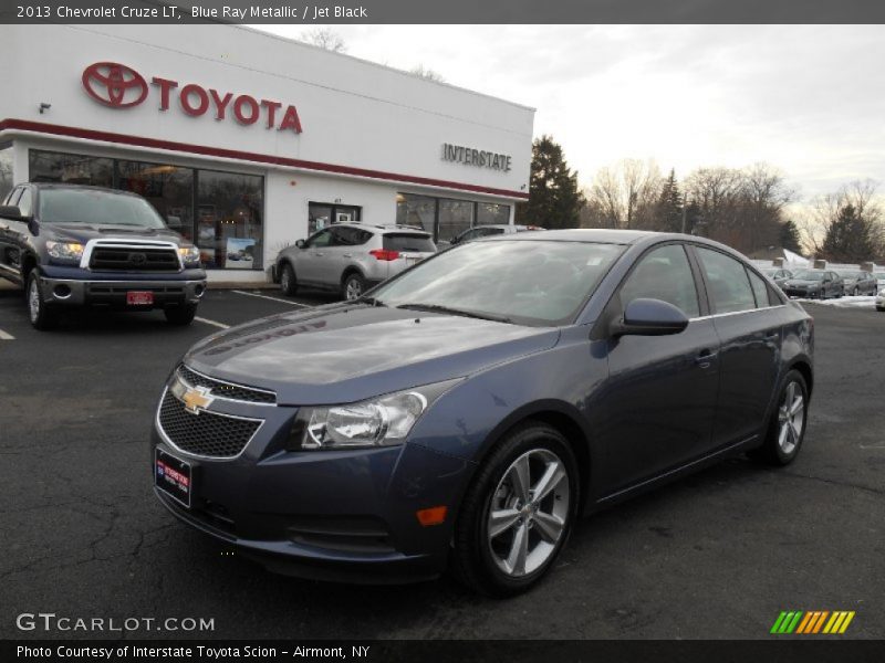 Blue Ray Metallic / Jet Black 2013 Chevrolet Cruze LT