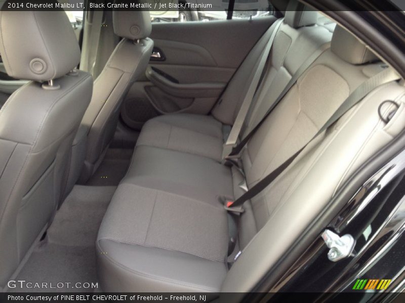 Rear Seat of 2014 Malibu LT