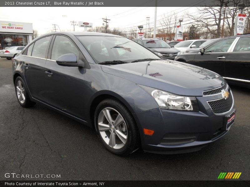 Blue Ray Metallic / Jet Black 2013 Chevrolet Cruze LT