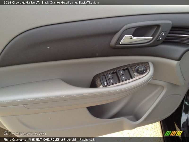 Black Granite Metallic / Jet Black/Titanium 2014 Chevrolet Malibu LT