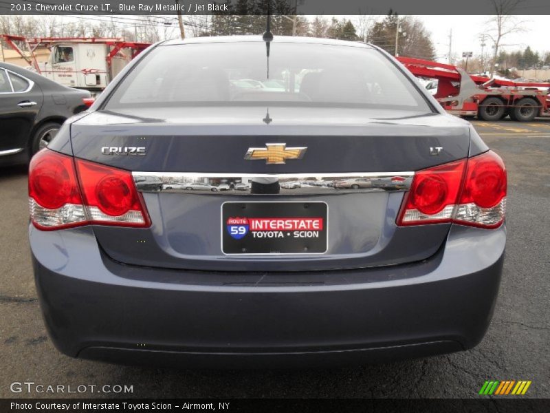 Blue Ray Metallic / Jet Black 2013 Chevrolet Cruze LT