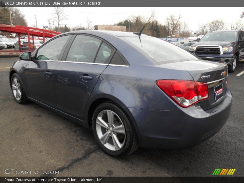 Blue Ray Metallic / Jet Black 2013 Chevrolet Cruze LT