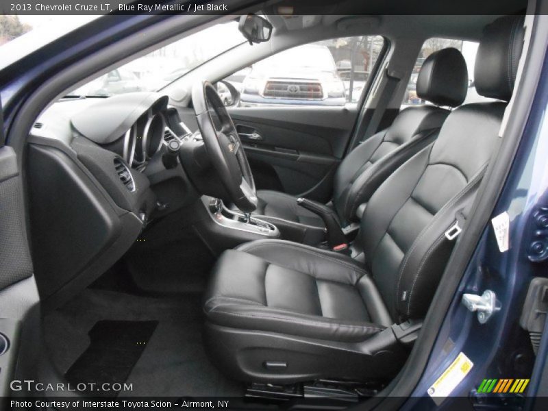Blue Ray Metallic / Jet Black 2013 Chevrolet Cruze LT