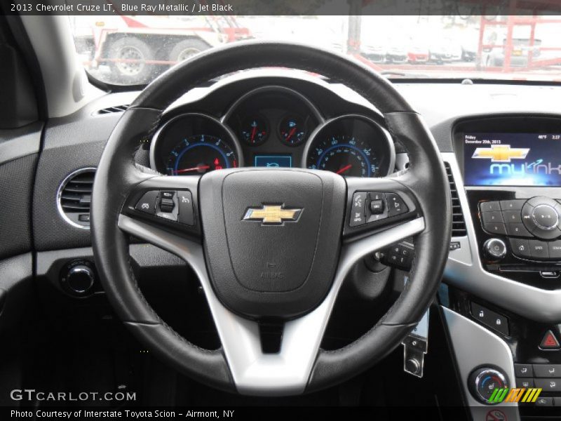 Blue Ray Metallic / Jet Black 2013 Chevrolet Cruze LT