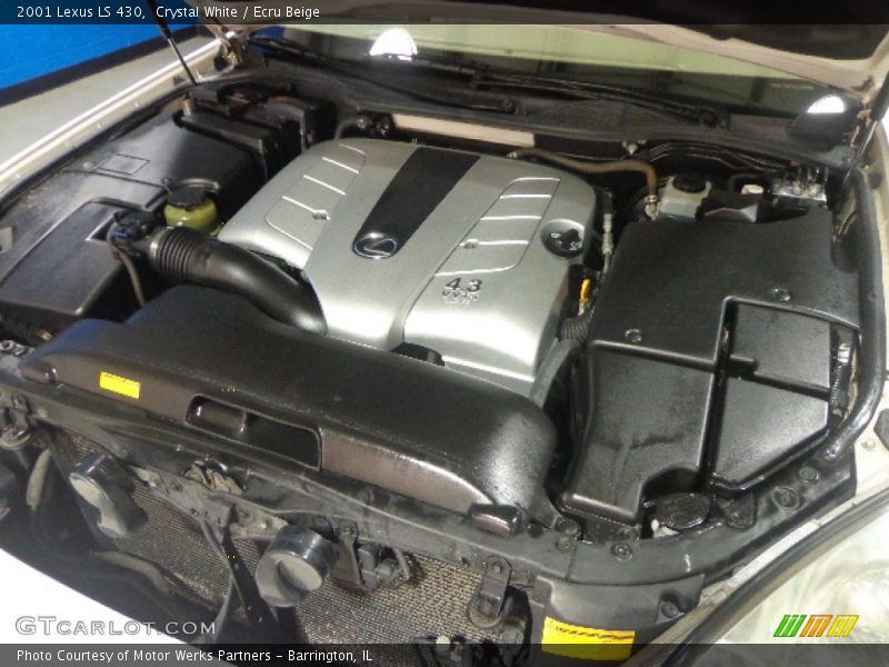  2001 LS 430 Engine - 4.3 Liter DOHC 32 Valve VVT-i V8