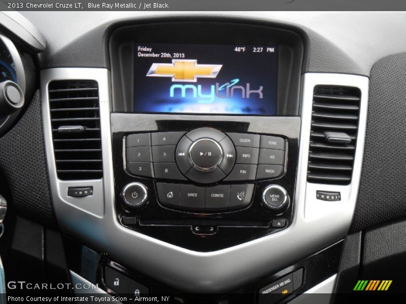 Blue Ray Metallic / Jet Black 2013 Chevrolet Cruze LT