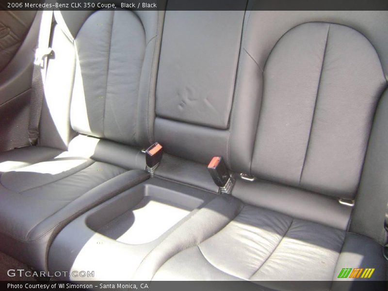 Black / Black 2006 Mercedes-Benz CLK 350 Coupe